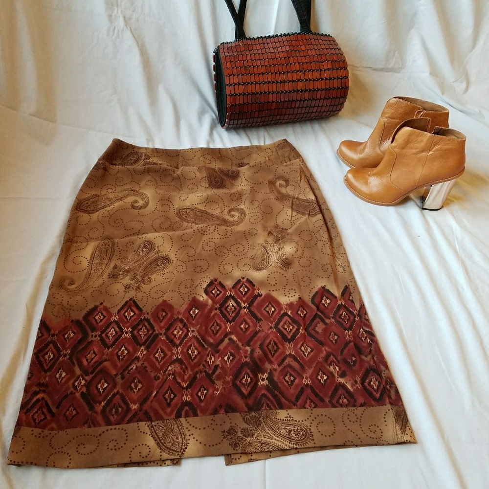 Brown Skirt